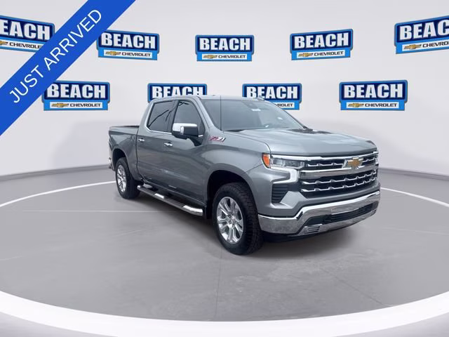 2026 Sterling Gray Metallic Chevrolet Silverado 1500 LTZ 4X4 Truck