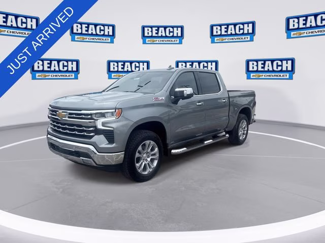 2026 Sterling Gray Metallic Chevrolet Silverado 1500 LTZ 4X4 Truck