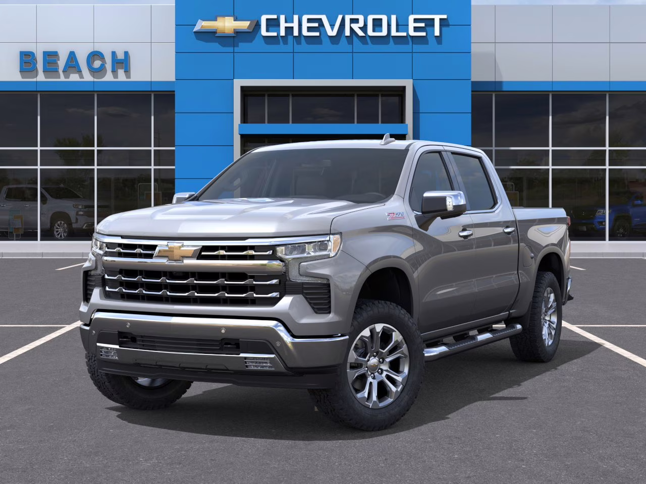 2026 Sterling Gray Metallic Chevrolet Silverado 1500 LTZ 4X4 Truck