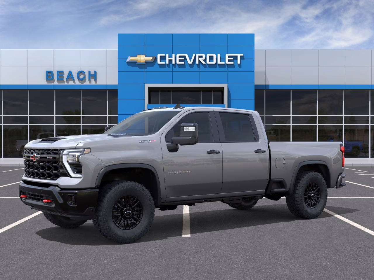 2026 Sterling Gray Metallic Chevrolet Silverado 2500 HD ZR2 4X4 Truck
