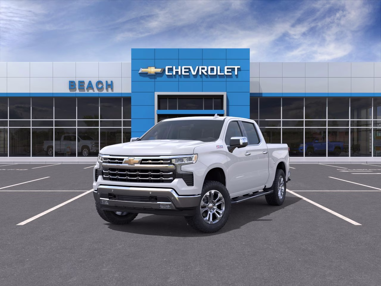2026 Summit White Chevrolet Silverado 1500 LTZ 4X4 Truck