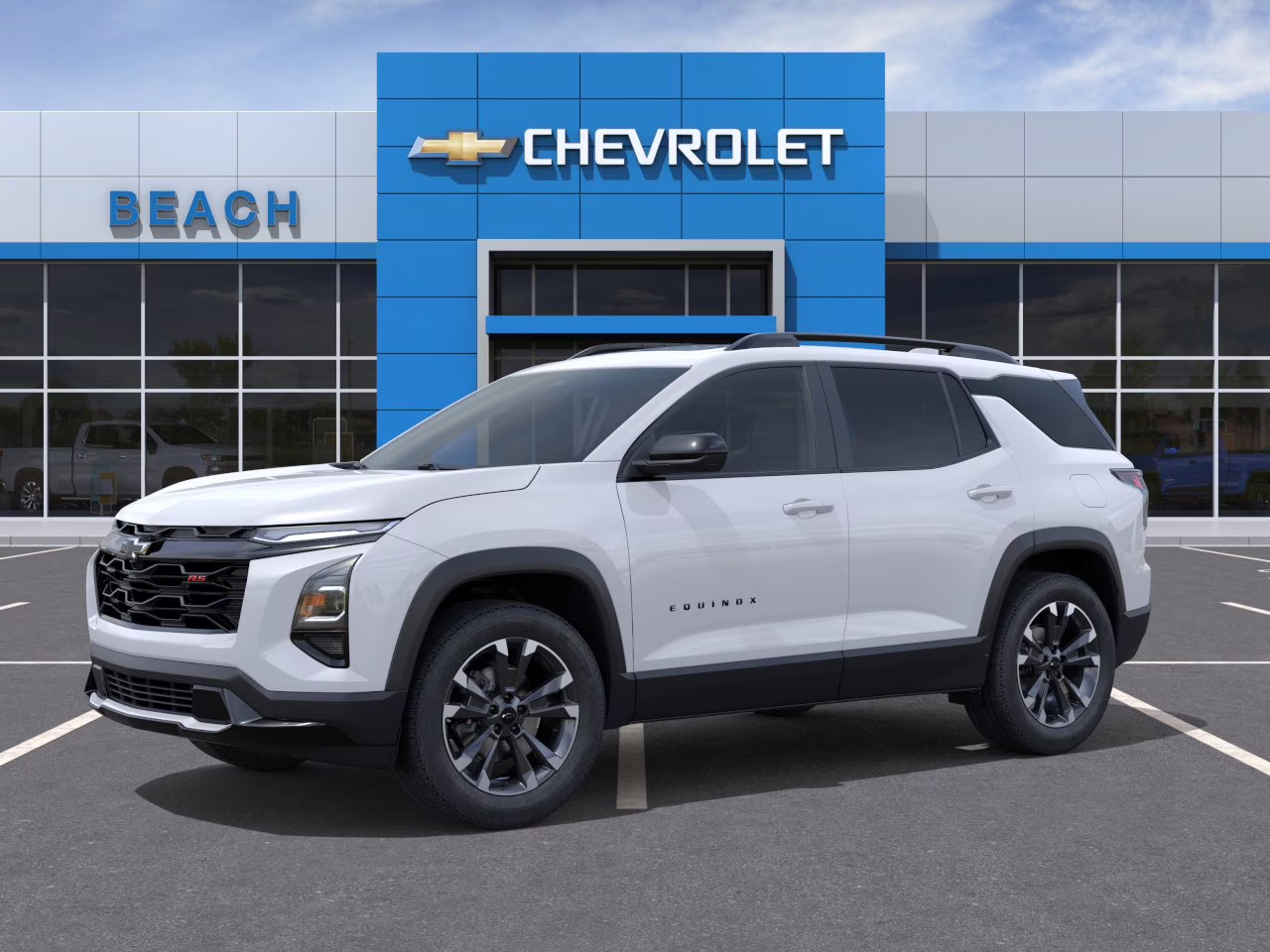 2026 Polar White Tricoat Chevrolet Equinox RS FWD SUV