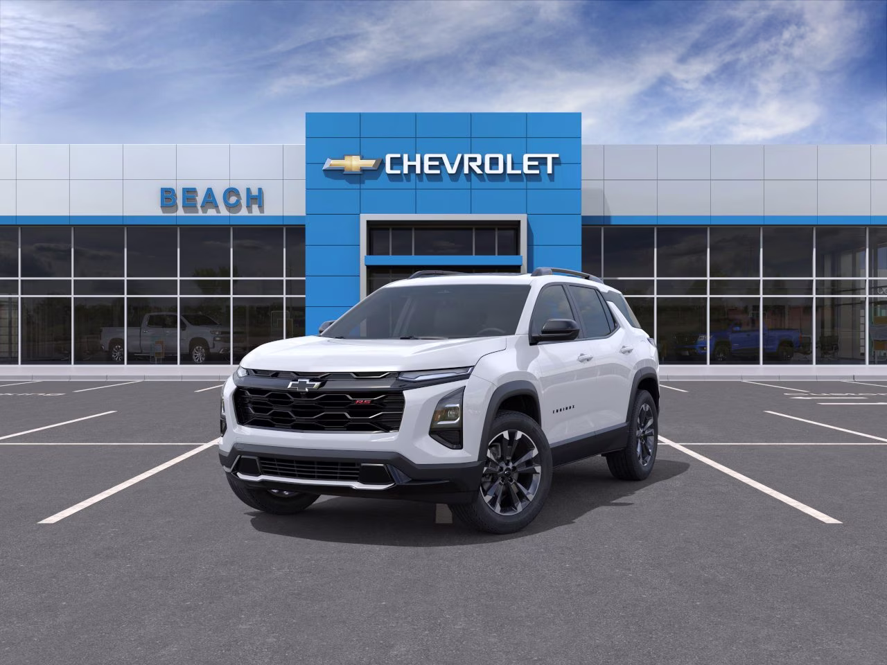 2026 Polar White Tricoat Chevrolet Equinox RS FWD SUV