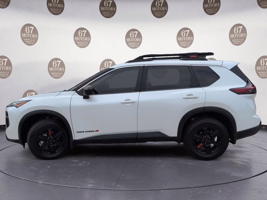 2025 Everest White Pearl Nissan Rogue Rock Creek AWD SUV