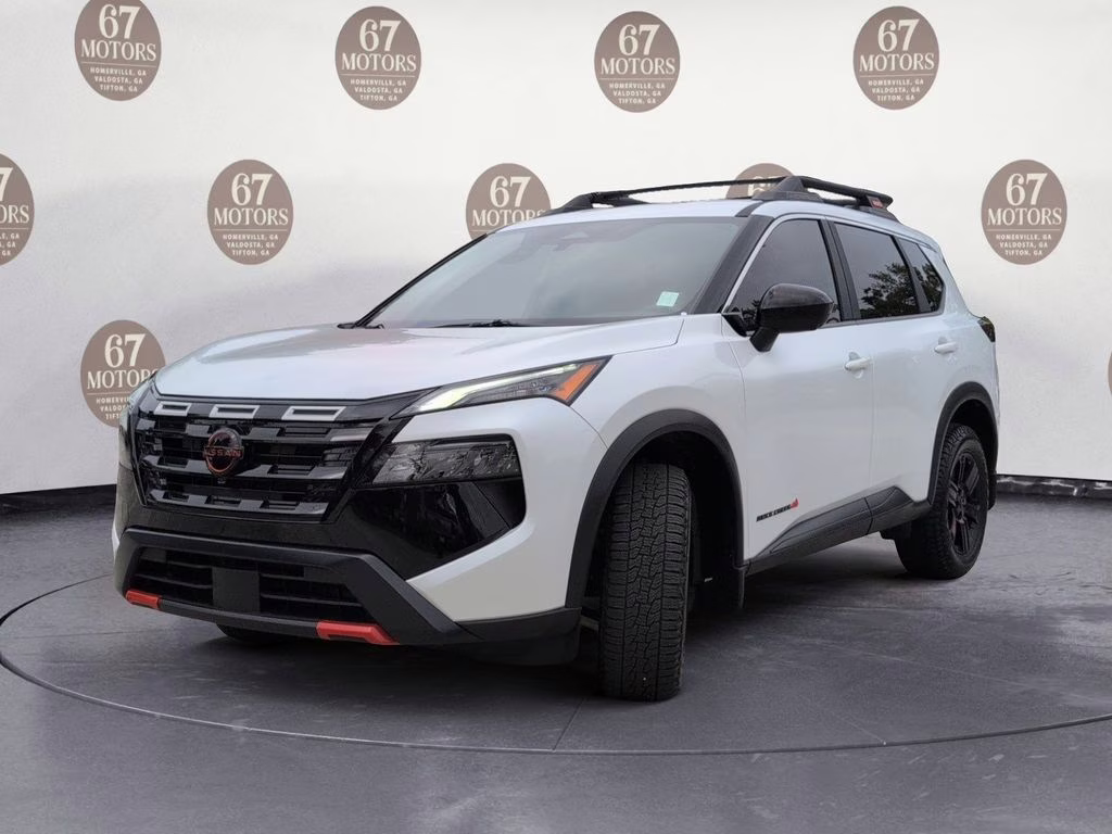 2025 Everest White Pearl Nissan Rogue Rock Creek AWD SUV