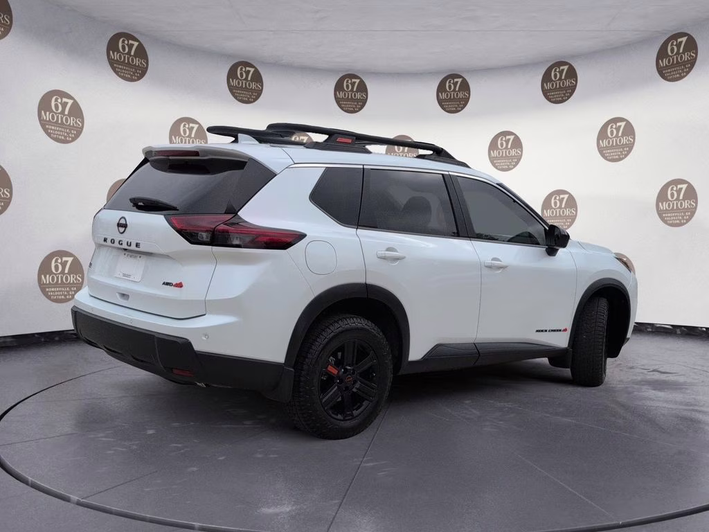 2025 Everest White Pearl Nissan Rogue Rock Creek AWD SUV