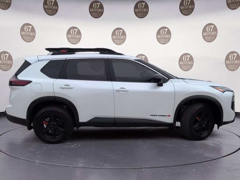 2025 Everest White Pearl Nissan Rogue Rock Creek AWD SUV