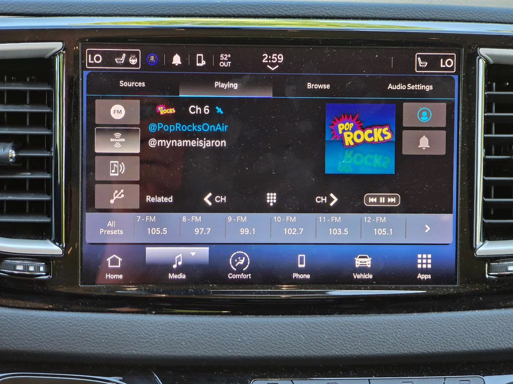 2023 Ceramic Gray Clearcoat Chrysler Pacifica Touring L FWD Van