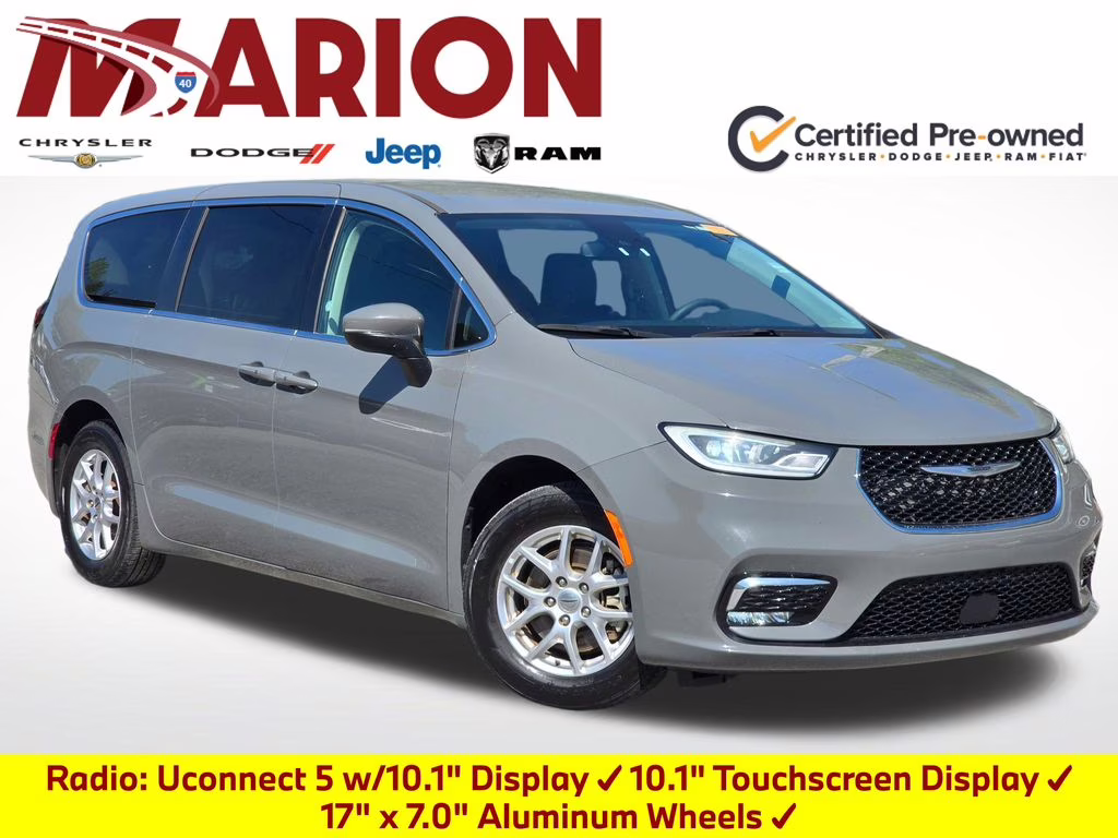 2023 Ceramic Gray Clearcoat Chrysler Pacifica Touring L FWD Van
