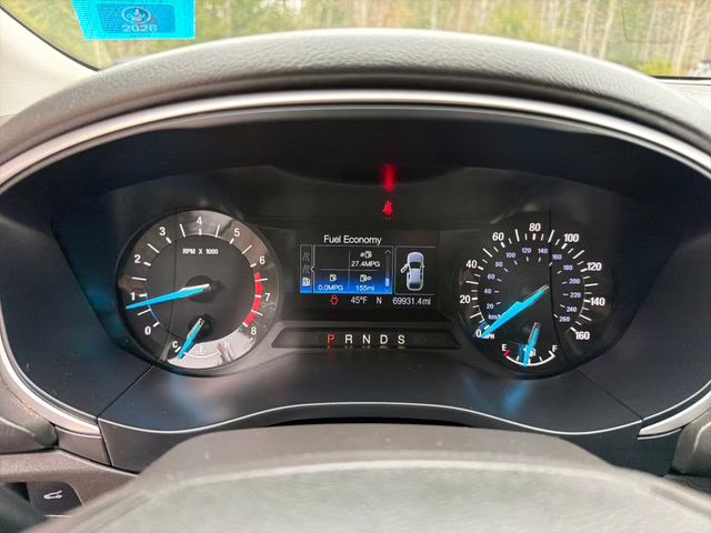 2014 Ruby Red Metallic Ford Fusion SE FWD Sedan