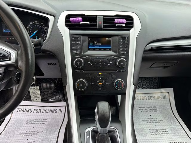 2014 Ruby Red Metallic Ford Fusion SE FWD Sedan