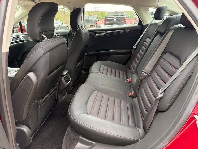 2014 Ruby Red Metallic Ford Fusion SE FWD Sedan