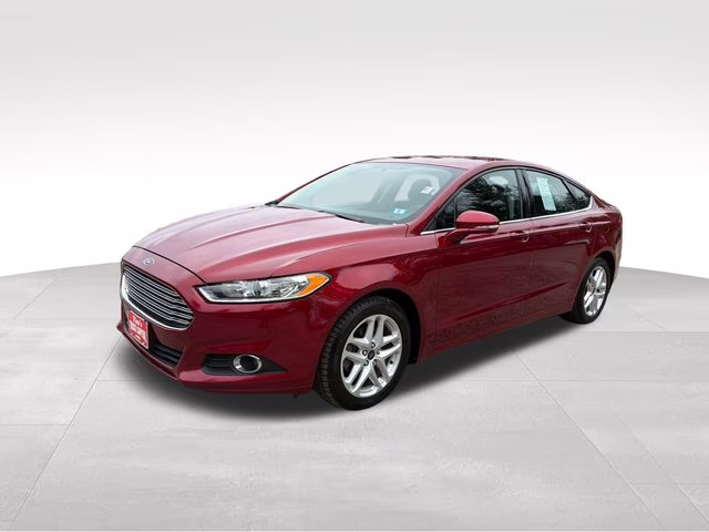2014 Ruby Red Metallic Ford Fusion SE FWD Sedan