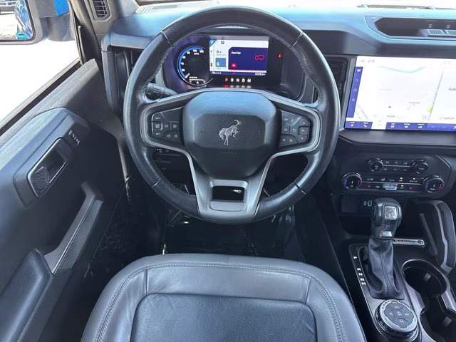 2022 Velocity Blue Metallic Ford Bronco Outer Banks 4X4 Convertible