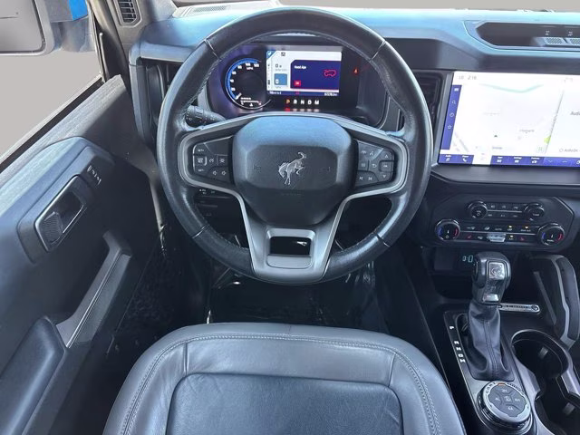 2022 Velocity Blue Metallic Ford Bronco Outer Banks 4X4 Convertible