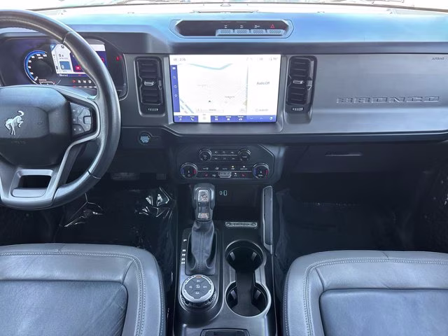 2022 Velocity Blue Metallic Ford Bronco Outer Banks 4X4 Convertible