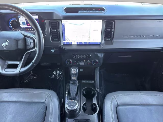 2022 Velocity Blue Metallic Ford Bronco Outer Banks 4X4 Convertible
