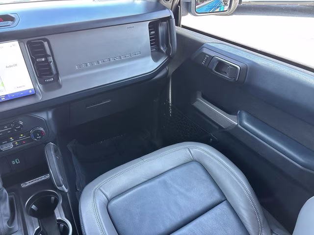 2022 Velocity Blue Metallic Ford Bronco Outer Banks 4X4 Convertible