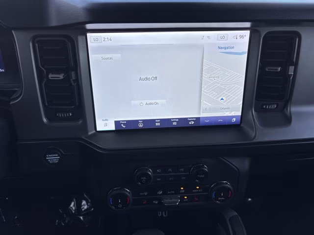 2022 Velocity Blue Metallic Ford Bronco Outer Banks 4X4 Convertible
