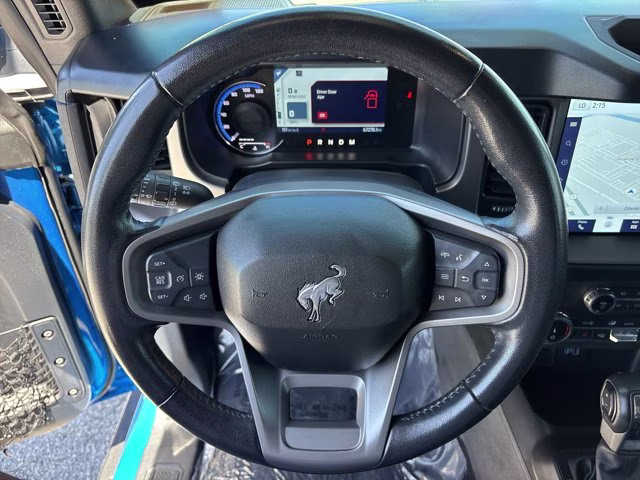 2022 Velocity Blue Metallic Ford Bronco Outer Banks 4X4 Convertible