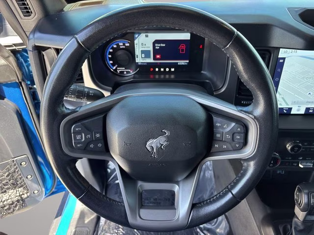 2022 Velocity Blue Metallic Ford Bronco Outer Banks 4X4 Convertible
