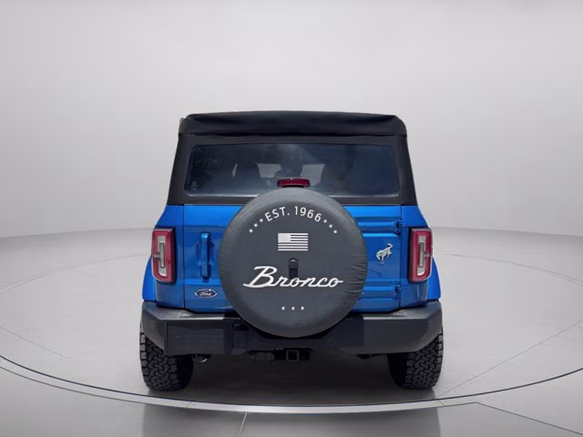 2022 Velocity Blue Metallic Ford Bronco Outer Banks 4X4 Convertible