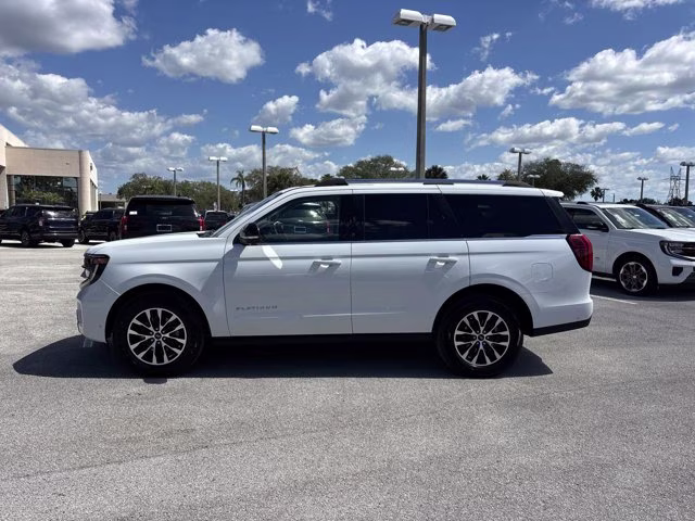 2025 Oxford White Ford Expedition Platinum 4X4 SUV