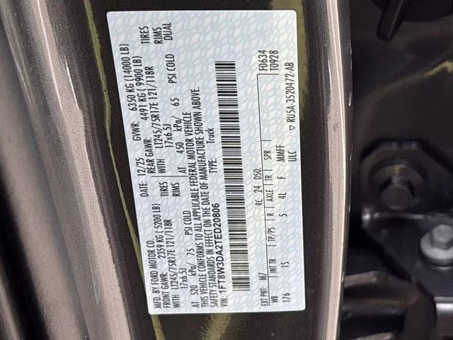 2026 Gray Metallic Ford Super Duty F-350 DRW XL 4X4 Truck