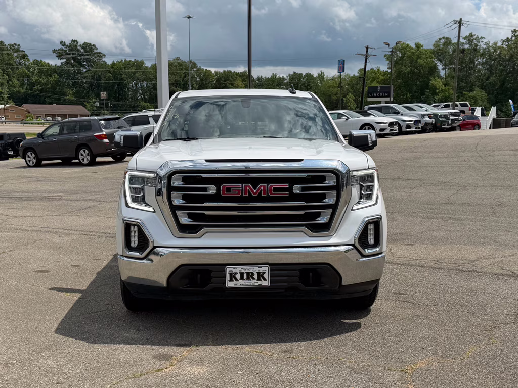 2021 White Frost Tricoat GMC Sierra SLT 4X4 Truck