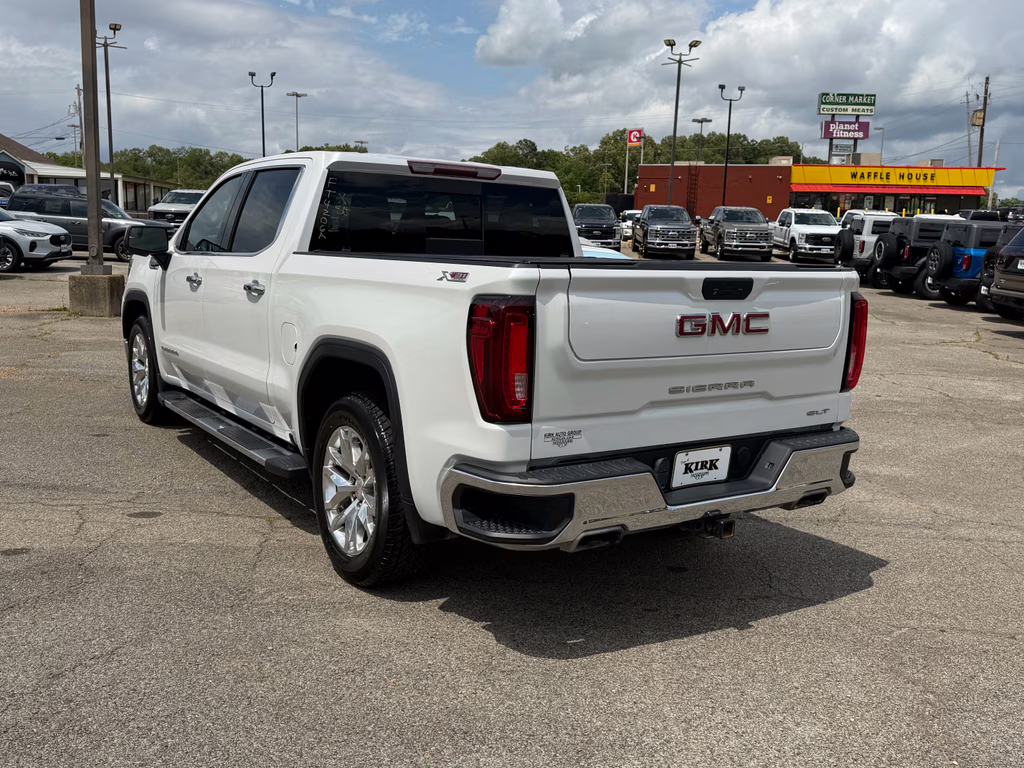 2021 White Frost Tricoat GMC Sierra SLT 4X4 Truck
