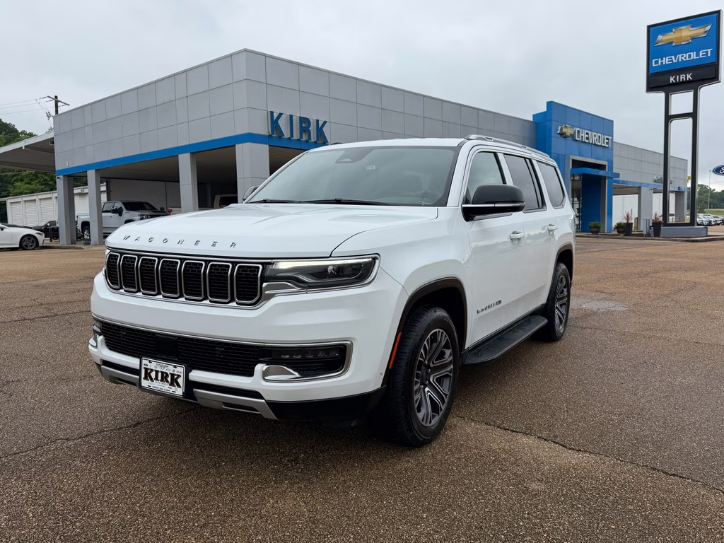 2024 Bright White Clearcoat Jeep Wagoneer Series II RWD SUV