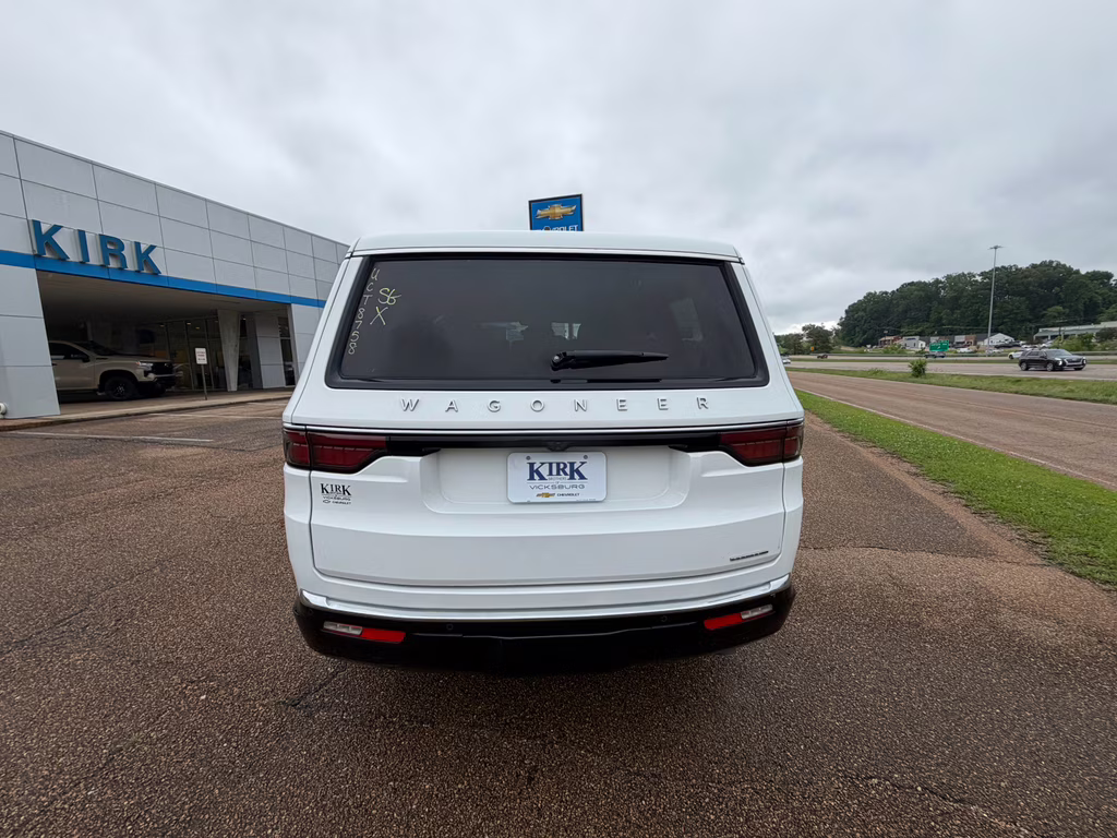 2024 Bright White Clearcoat Jeep Wagoneer Series II RWD SUV