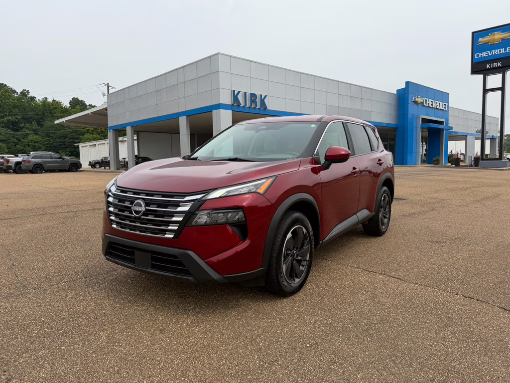2025 Scarlet Ember Tintcoat Nissan Rogue SV AWD SUV