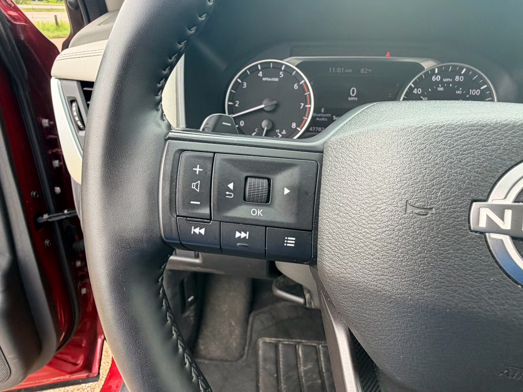 2025 Scarlet Ember Tintcoat Nissan Rogue SV AWD SUV