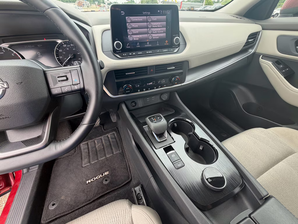2025 Scarlet Ember Tintcoat Nissan Rogue SV AWD SUV