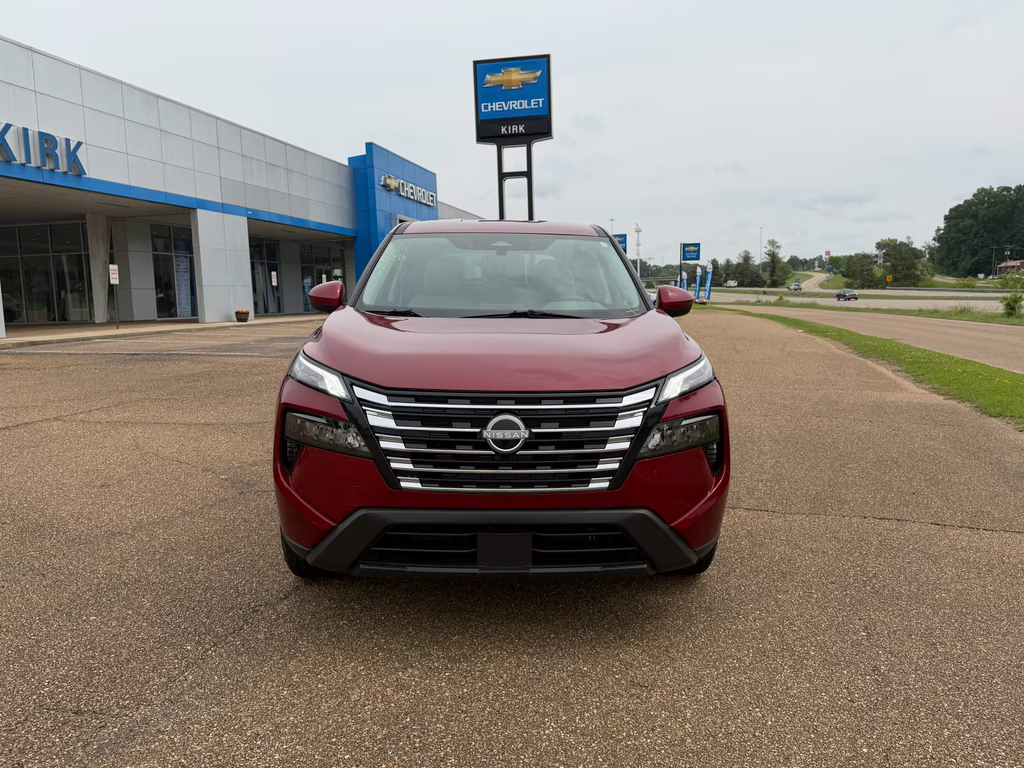 2025 Scarlet Ember Tintcoat Nissan Rogue SV AWD SUV