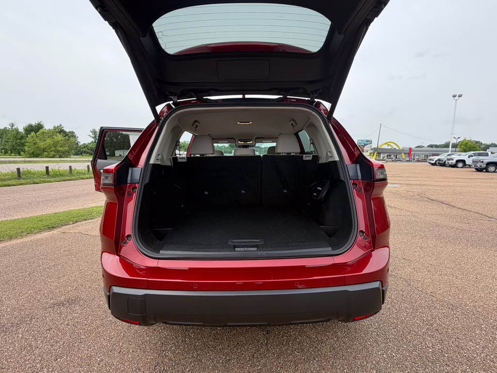 2025 Scarlet Ember Tintcoat Nissan Rogue SV AWD SUV