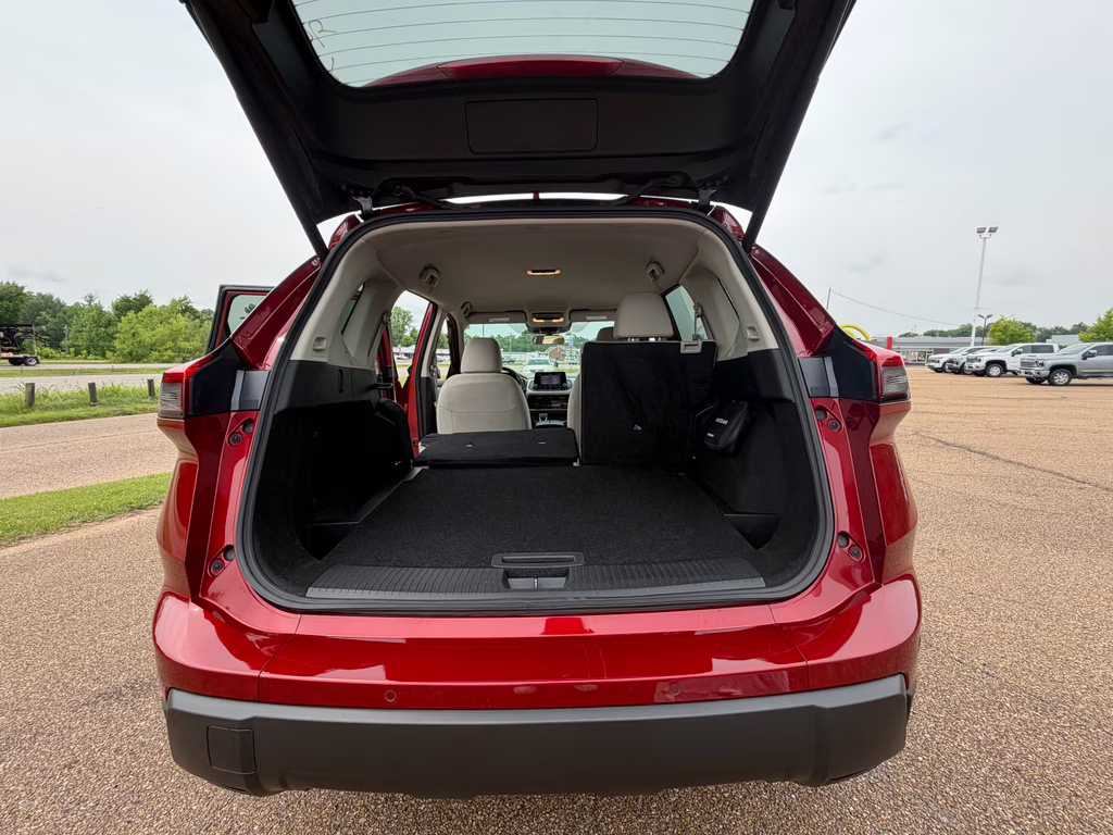 2025 Scarlet Ember Tintcoat Nissan Rogue SV AWD SUV