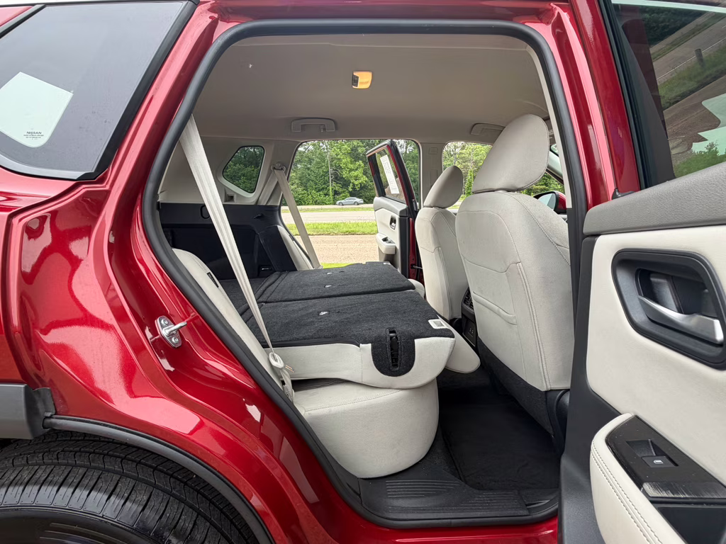 2025 Scarlet Ember Tintcoat Nissan Rogue SV AWD SUV