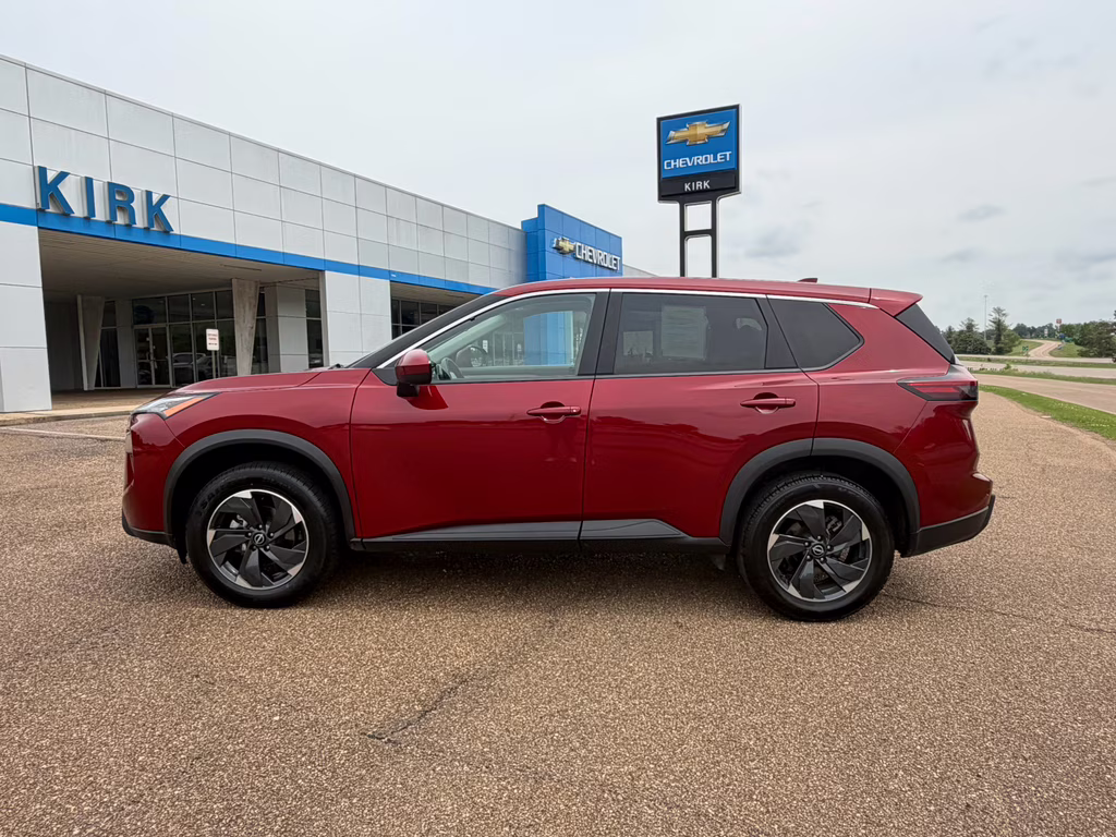2025 Scarlet Ember Tintcoat Nissan Rogue SV AWD SUV
