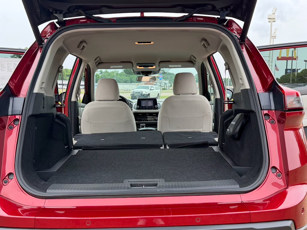 2025 Scarlet Ember Tintcoat Nissan Rogue SV AWD SUV