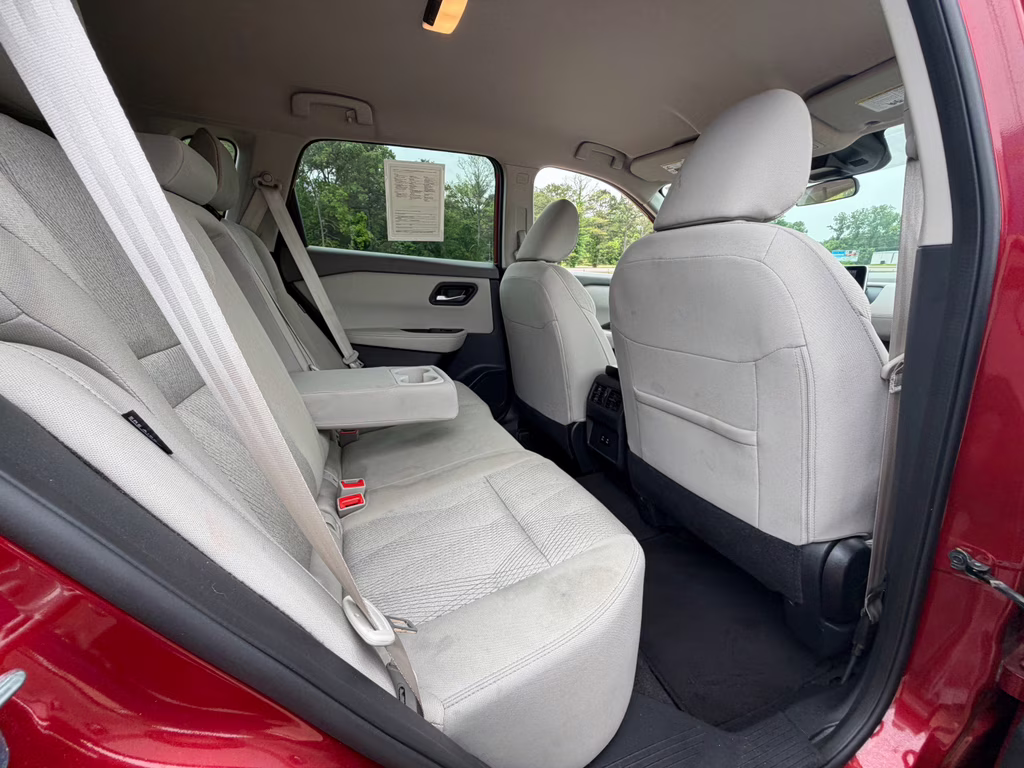 2025 Scarlet Ember Tintcoat Nissan Rogue SV AWD SUV