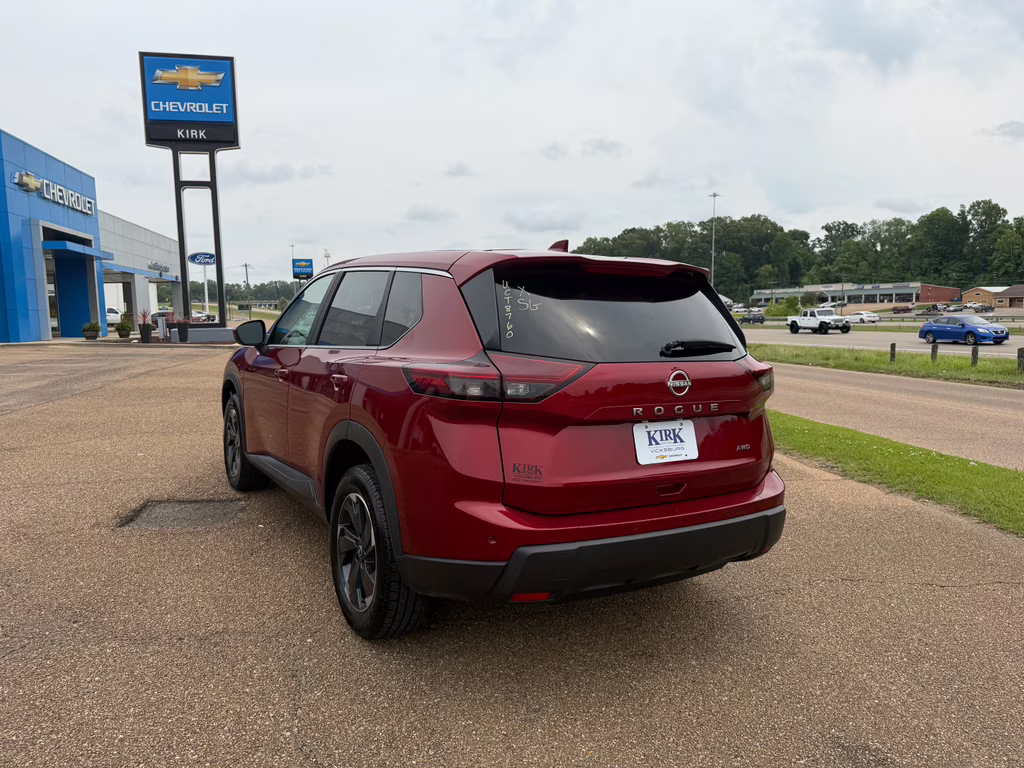 2025 Scarlet Ember Tintcoat Nissan Rogue SV AWD SUV