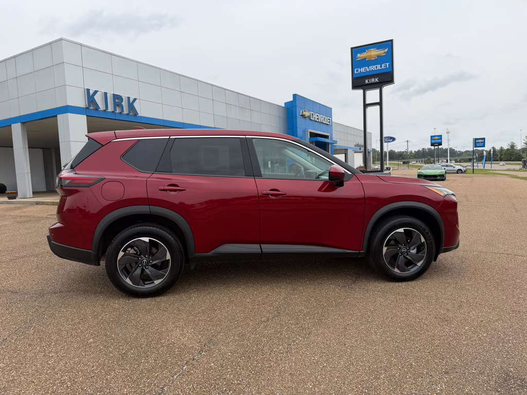 2025 Scarlet Ember Tintcoat Nissan Rogue SV AWD SUV