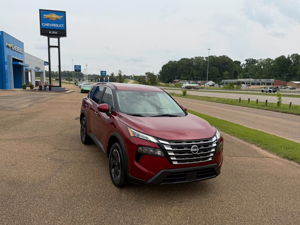 2025 Scarlet Ember Tintcoat Nissan Rogue SV AWD SUV