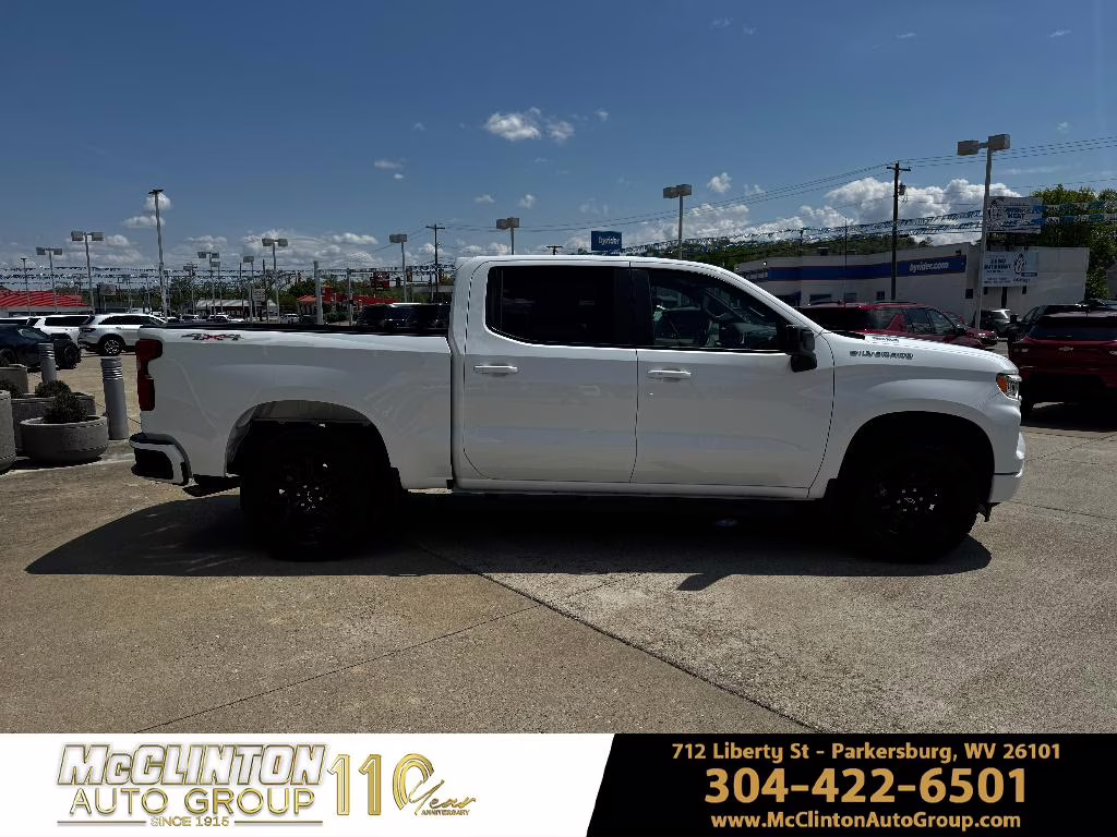 2026 Summit White Chevrolet Silverado 1500 RST 4X4 Truck