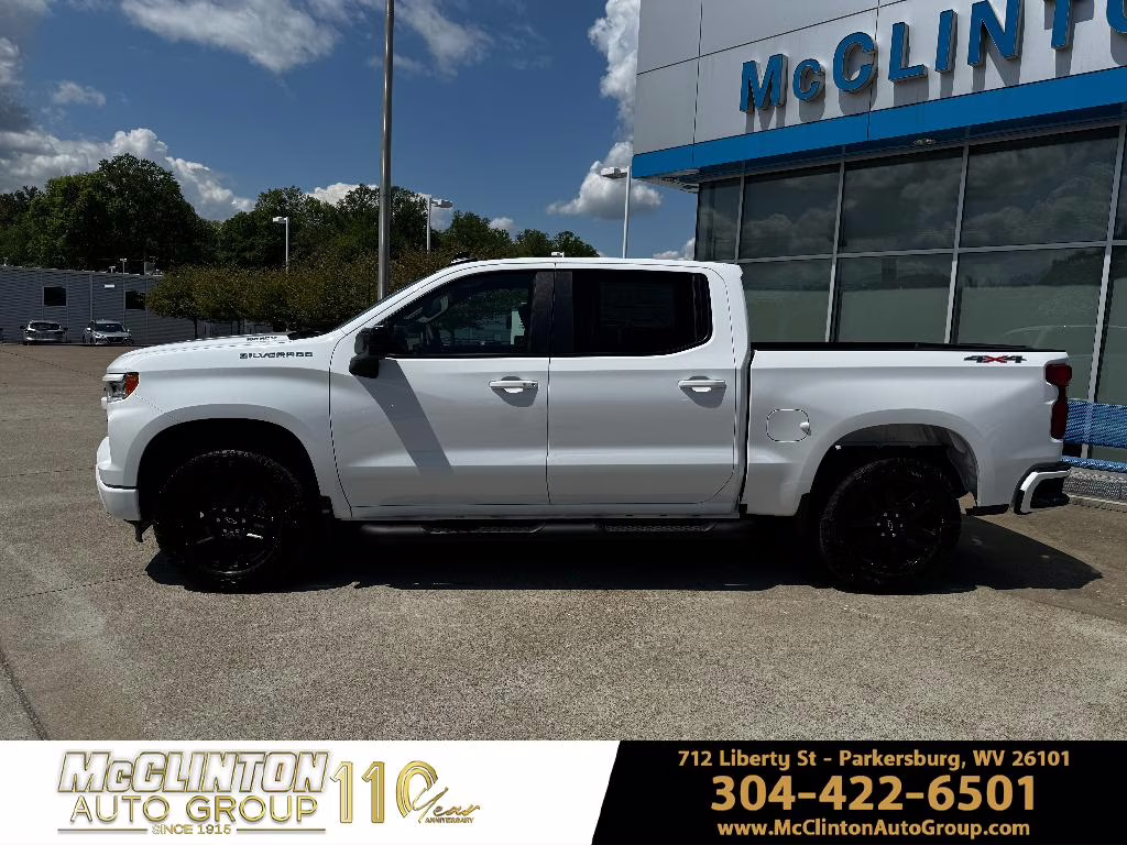 2026 Summit White Chevrolet Silverado 1500 RST 4X4 Truck