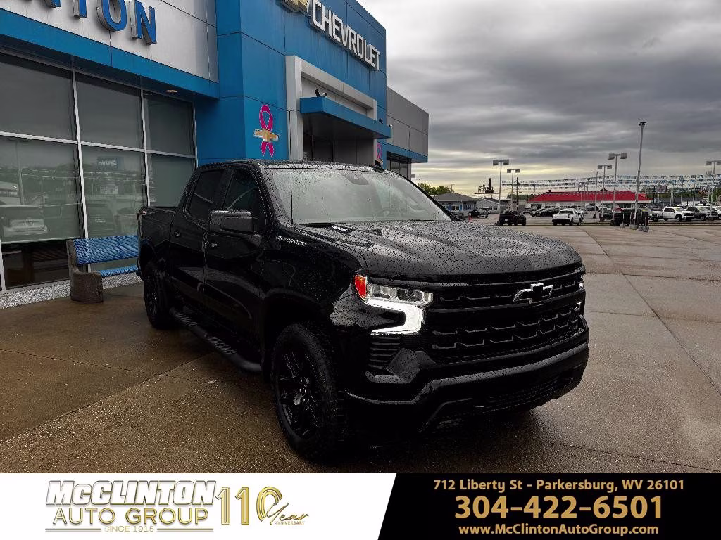 2026 Black Chevrolet Silverado 1500 RST 4X4 Truck