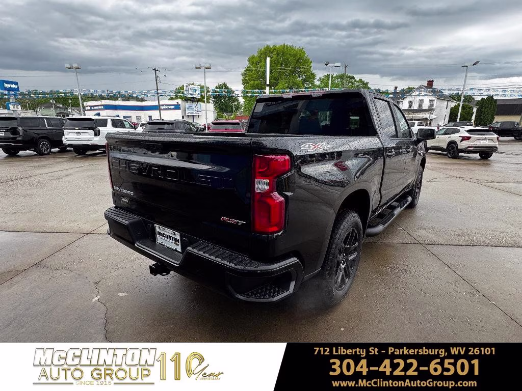 2026 Black Chevrolet Silverado 1500 RST 4X4 Truck