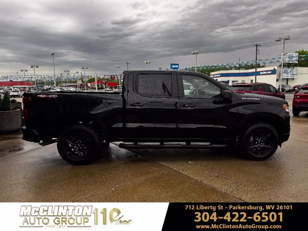 2026 Black Chevrolet Silverado 1500 RST 4X4 Truck